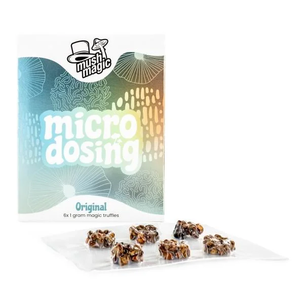 microdosing-original Mush Magic Microdosing Pack with five truffle varieties and 1 g portions