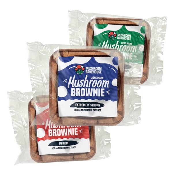 Lion's Mane Mushroom Brownies